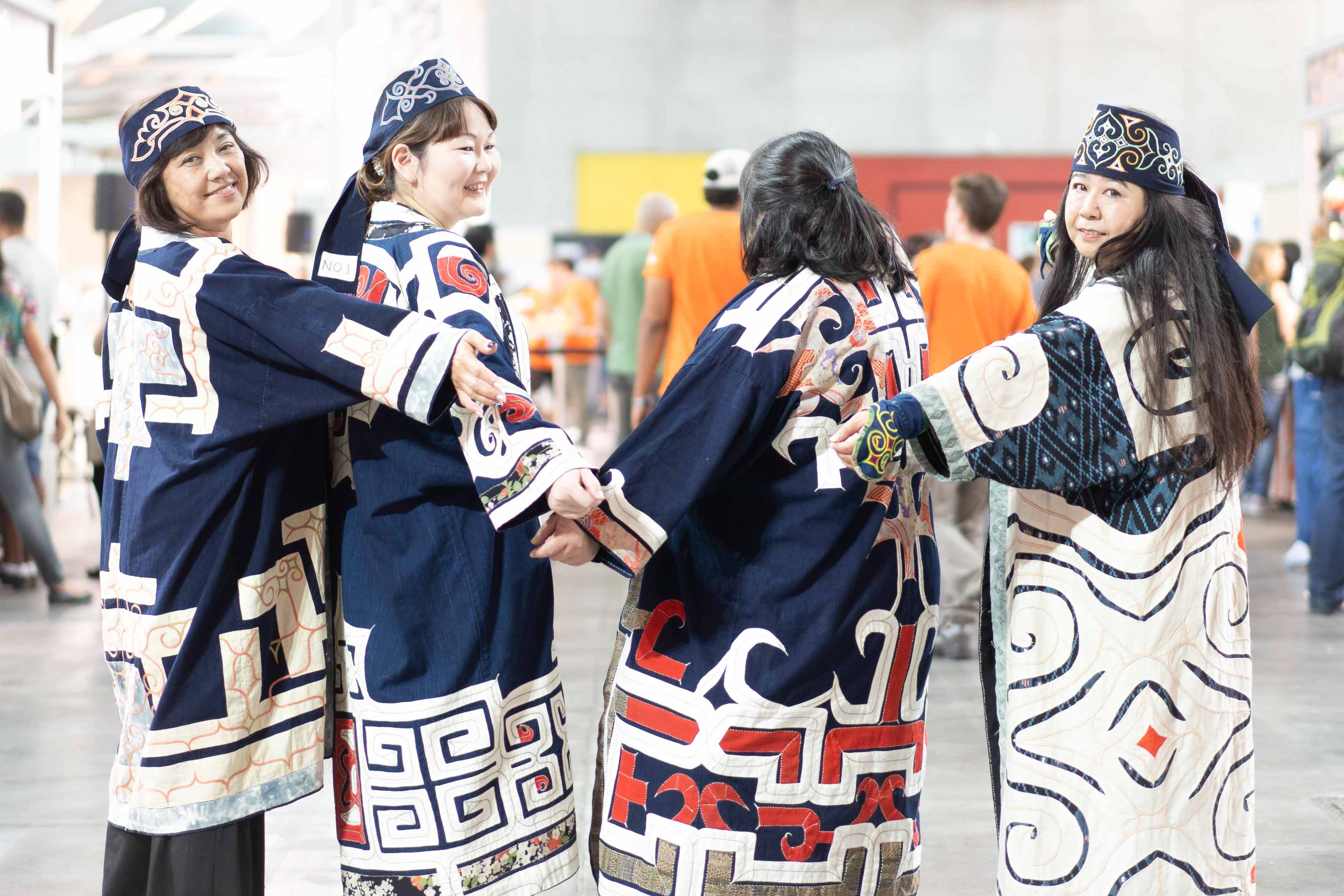 AINU Japanese Indigenous Team at the World's Largest Food Festival
